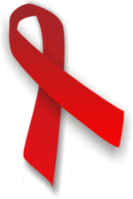 סמל המאבק באיידס (ויקיפדיה)